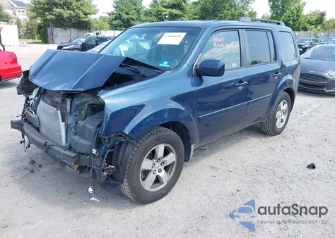 2009 Honda Pilot Ex-L из США, поврежденный, VIN 5FNYF486X9B026539